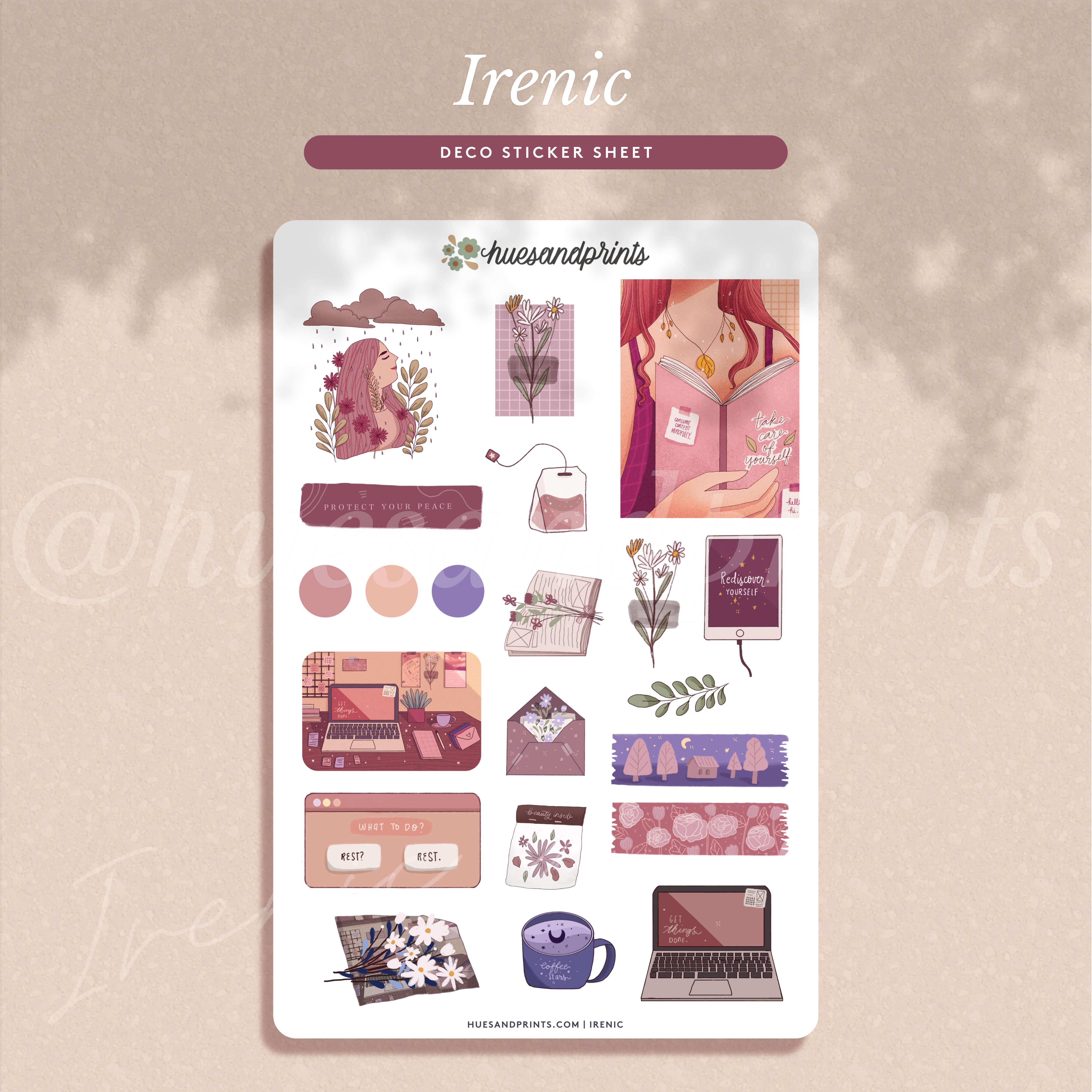 Cute Planner Journal Stickers – Free Printable PDF