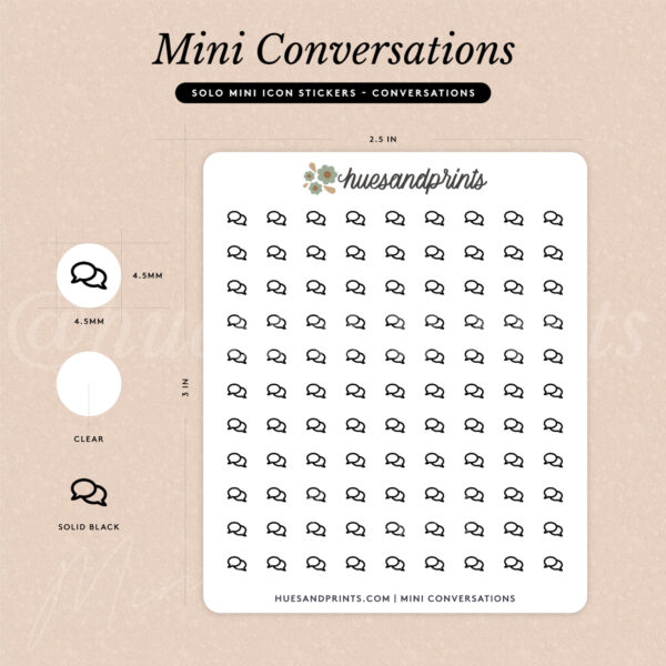 Mini Solo - conversations