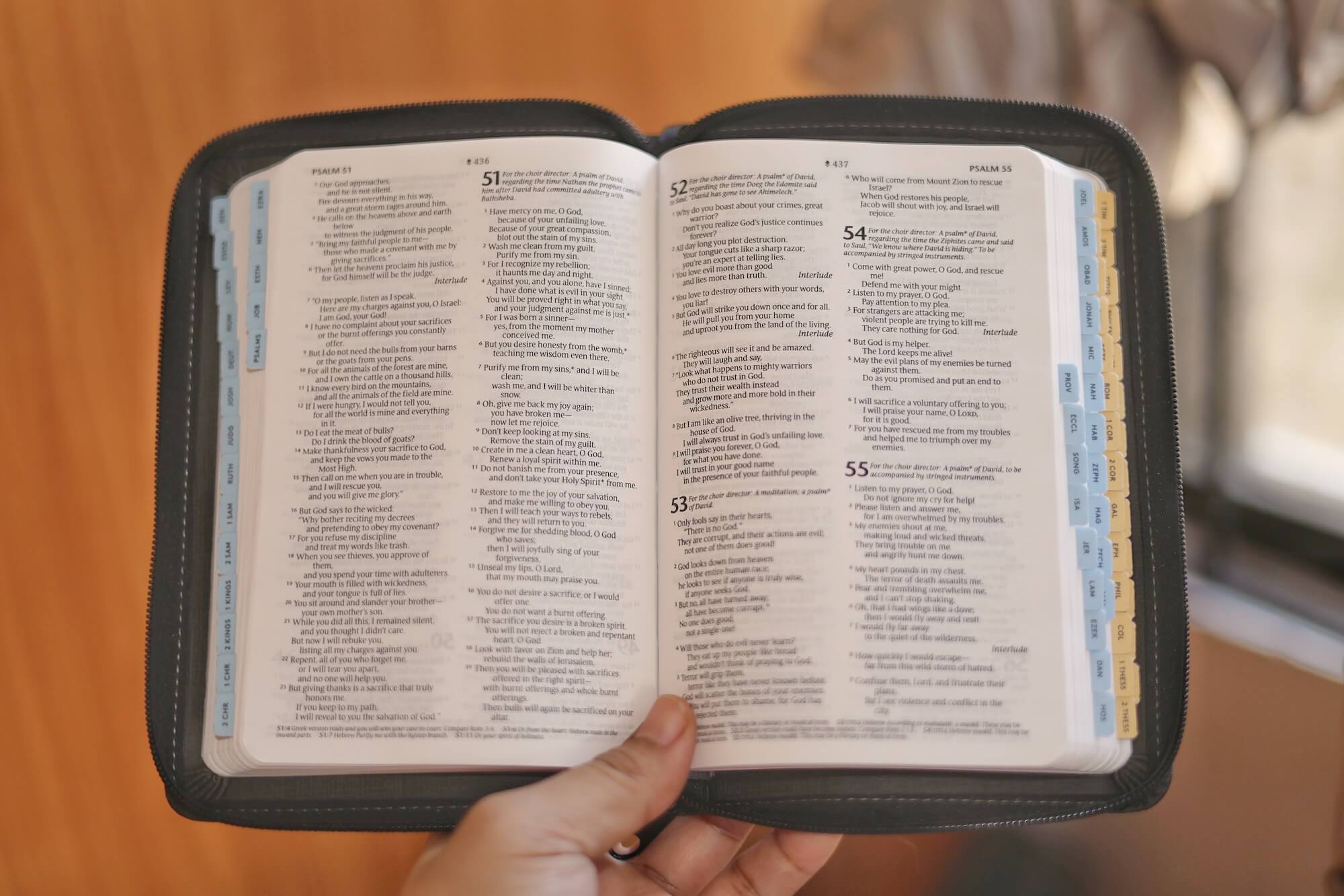 Bible Tabs, old and new testament, for pocket bibles, mini