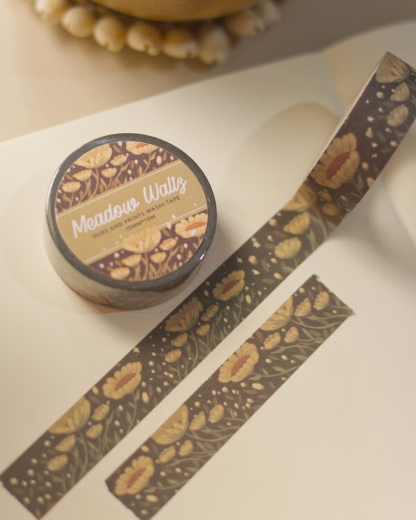 Meadow Waltz washi Tape, stationery, scrapbooking, journal, planner
