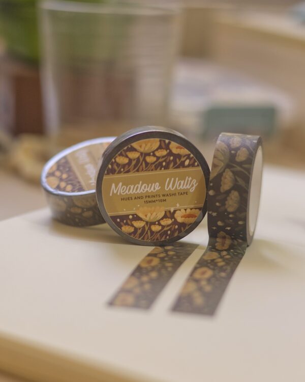 Meadow Waltz washi Tape, stationery, scrapbooking, journal, planner