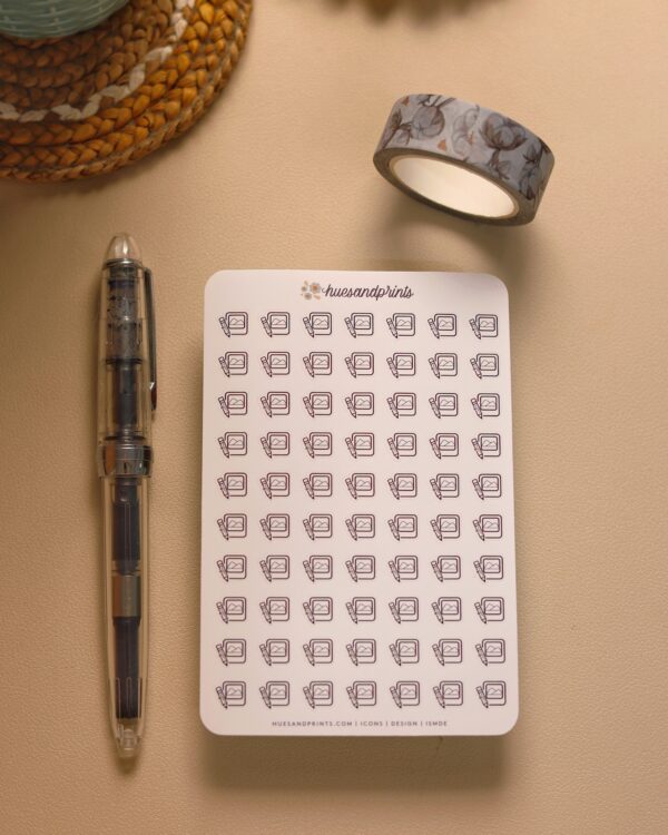 Icon sticker mini, design icon ISMFDES