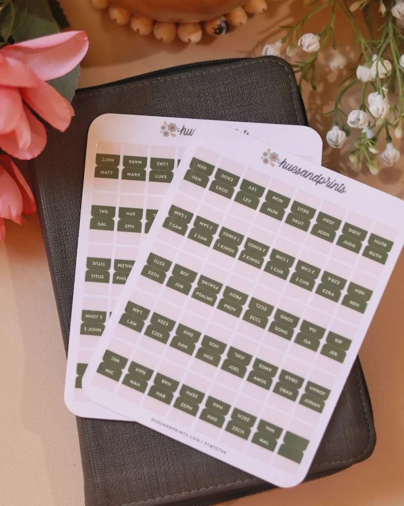 Holy Bible Tabs - Olive Green