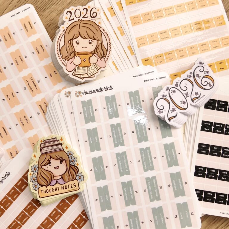 Where I Outsource my Planner Stickers in the Philippines